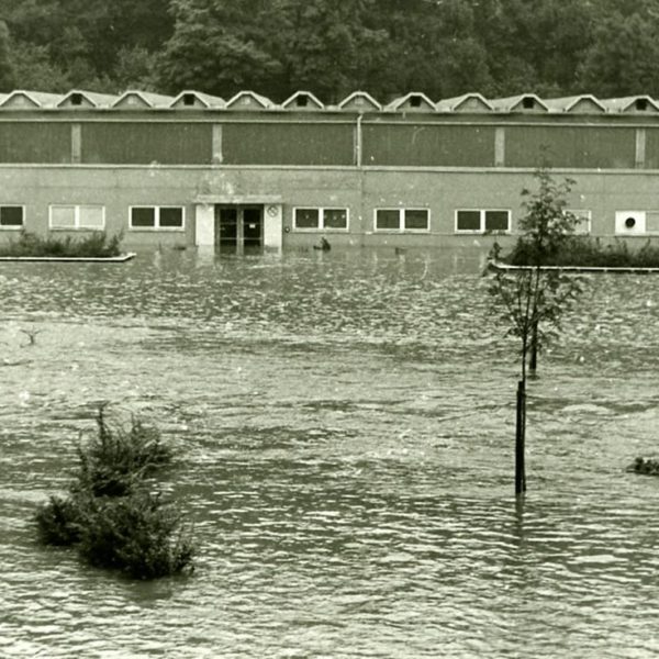 Hochwasser in Eisenach 1981